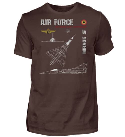Air Force : MIRAGE 5 BELGIQUE - Men Basic Shirt-1074