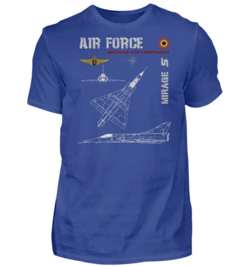 Air Force : MIRAGE 5 BELGIQUE - Men Basic Shirt-668