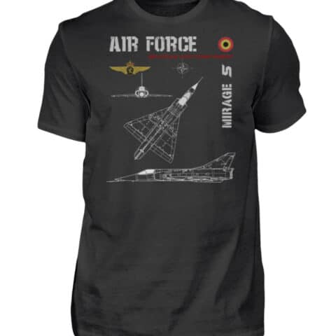 Air Force : MIRAGE 5 BELGIQUE - Men Basic Shirt-16