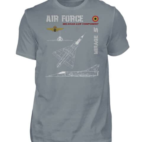 Air Force : MIRAGE 5 BELGIQUE - Men Basic Shirt-1157