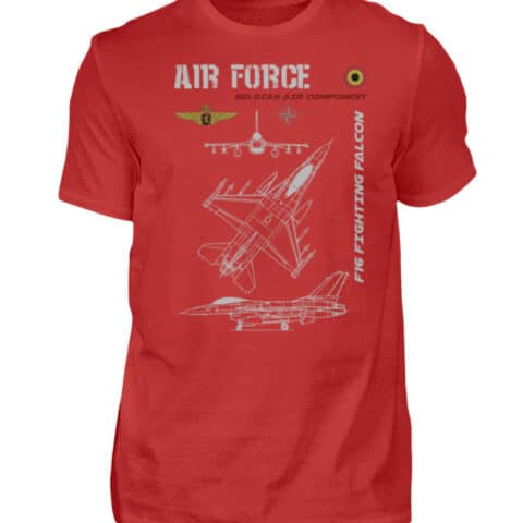 Air Force : F-16 BELGIQUE - Men Basic Shirt-4