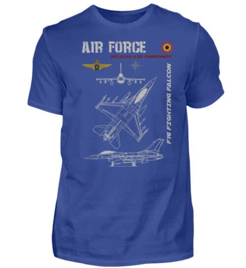 Air Force : F-16 BELGIQUE - Men Basic Shirt-668