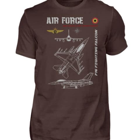 Air Force : F-16 BELGIQUE - Men Basic Shirt-1074