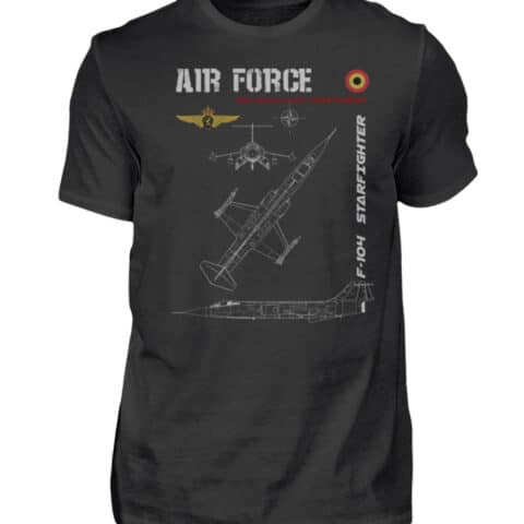 Air Force : F-104 BELGIQUE - Men Basic Shirt-16