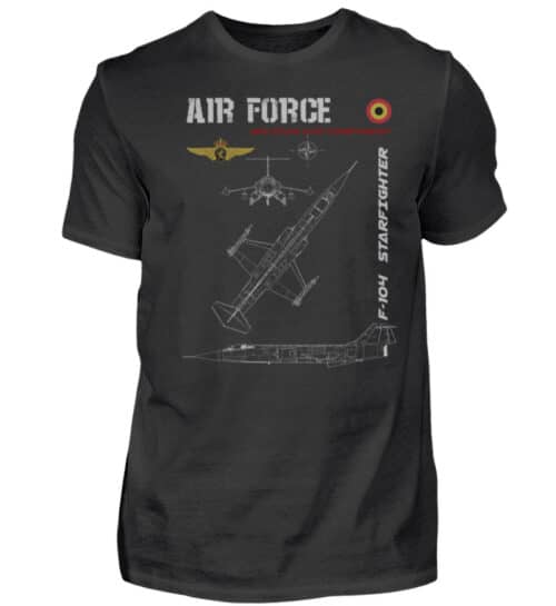 Air Force : F-104 BELGIQUE - Men Basic Shirt-16