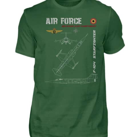 Air Force : F-104 BELGIQUE - Men Basic Shirt-833