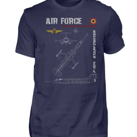 Air Force : F-104 BELGIQUE - Men Basic Shirt-198