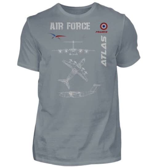 Air Force : A400 M France - Men Basic Shirt-1157