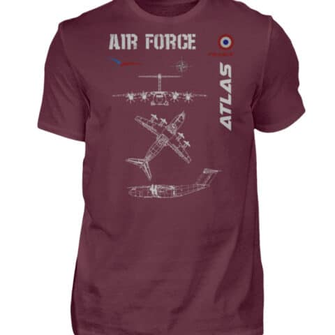 Air Force : A400 M France - Men Basic Shirt-839