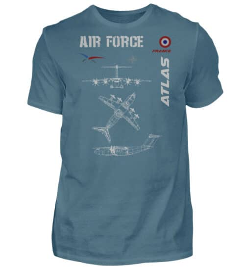 Air Force : A400 M France - Men Basic Shirt-1230