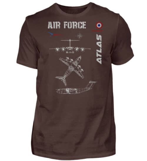 Air Force : A400 M France - Men Basic Shirt-1074