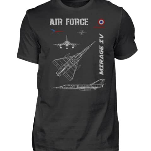 Air Force : MIRAGE IV FRANCE - Men Basic Shirt-16