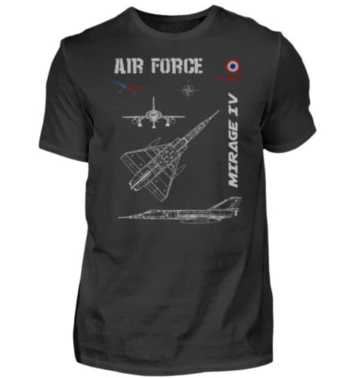 Air Force : MIRAGE IV FRANCE - Men Basic Shirt-16