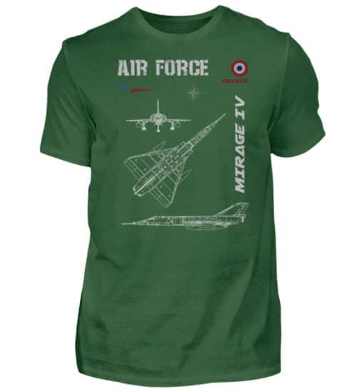 Air Force : MIRAGE IV FRANCE - Men Basic Shirt-833