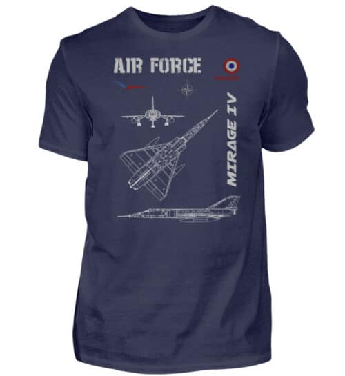Air Force : MIRAGE IV FRANCE - Men Basic Shirt-198