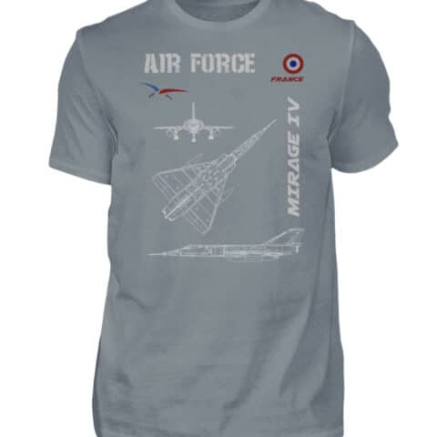 Air Force : MIRAGE IV FRANCE - Men Basic Shirt-1157