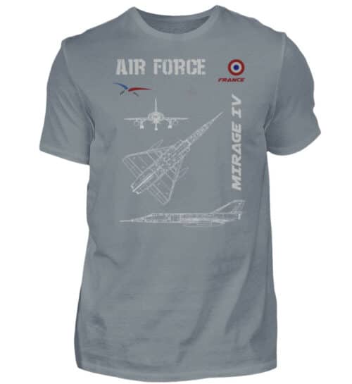 Air Force : MIRAGE IV FRANCE - Men Basic Shirt-1157