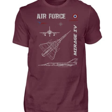 Air Force : MIRAGE IV FRANCE - Men Basic Shirt-839