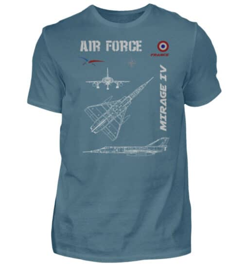 Air Force : MIRAGE IV FRANCE - Men Basic Shirt-1230