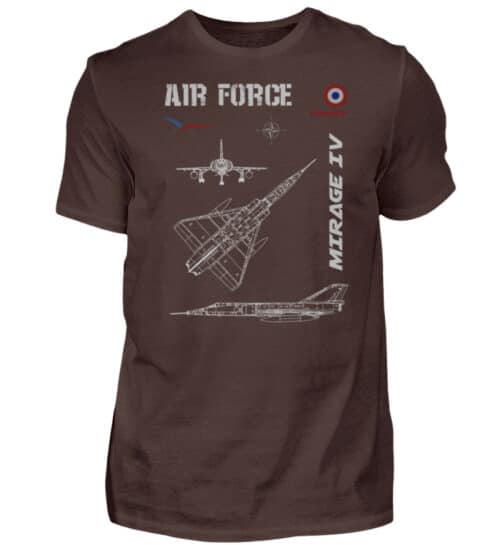 Air Force : MIRAGE IV FRANCE - Men Basic Shirt-1074
