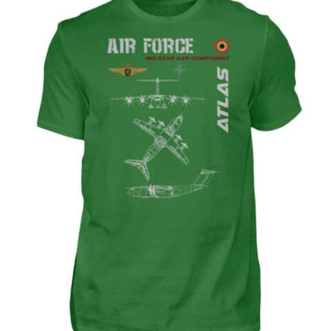 Air Force : A400 M Belgique - Men Basic Shirt-718