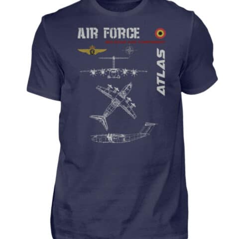 Air Force : A400 M Belgique - Men Basic Shirt-198