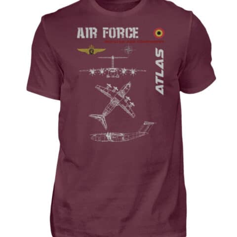 Air Force : A400 M Belgique - Men Basic Shirt-839