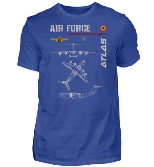 Air Force : A400 M Belgique - Men Basic Shirt-668