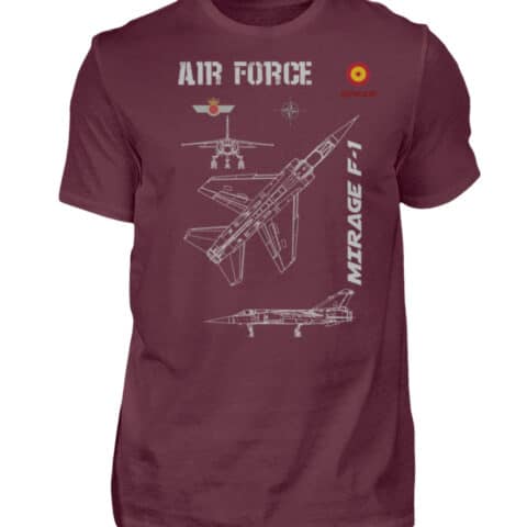 Air Force : MIRAGE F1 Espagne - Men Basic Shirt-839