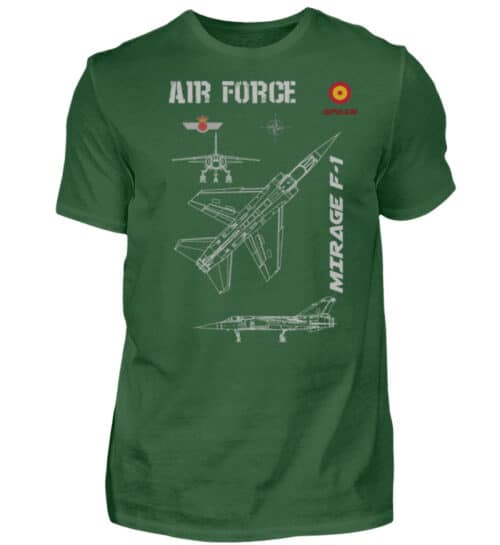 Air Force : MIRAGE F1 Espagne - Men Basic Shirt-833