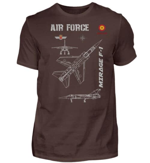 Air Force : MIRAGE F1 Espagne - Men Basic Shirt-1074