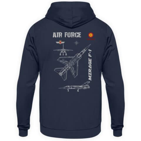 Air Force : MIRAGE F1 Espagne - Unisex Hoodie-1698