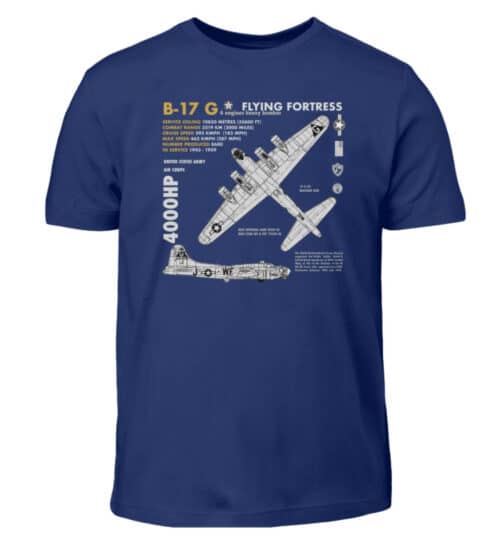 T-shirt enfant avion B17 - Kids Shirt-1115