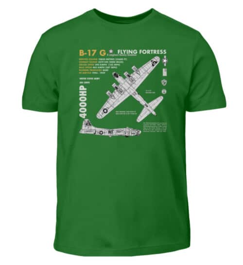 T-shirt enfant avion B17 - Kids Shirt-718