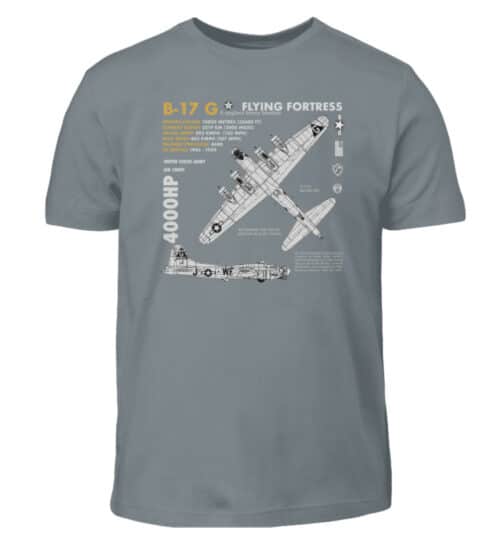 T-shirt enfant avion B17 - Kids Shirt-1157