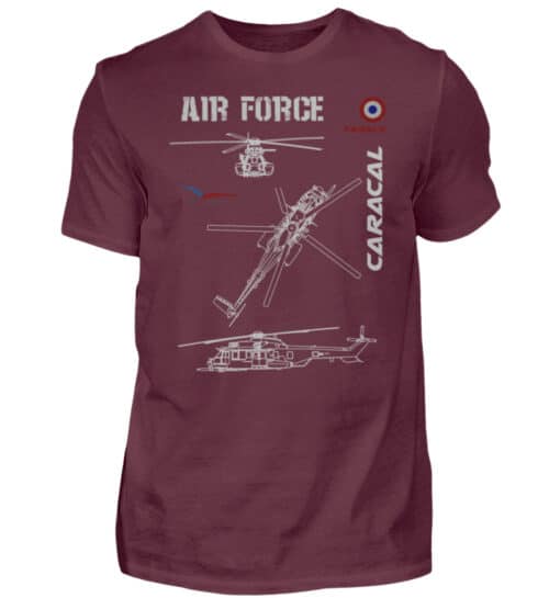 Air Force : H225 M CARACAL - Men Basic Shirt-839