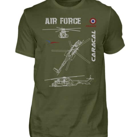 Air Force : H225 M CARACAL - Men Basic Shirt-1109