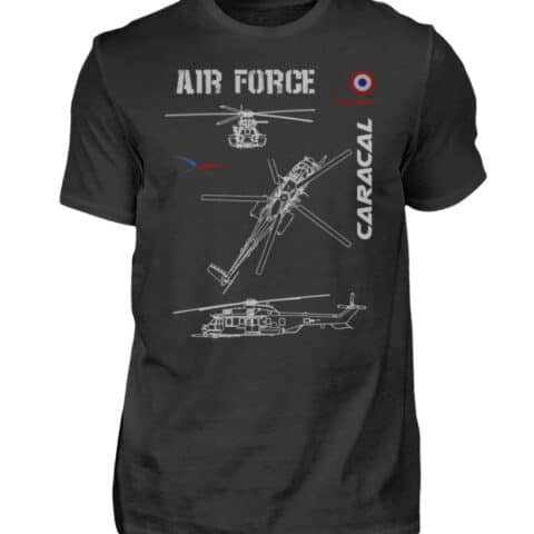 Air Force : H225 M CARACAL - Men Basic Shirt-16